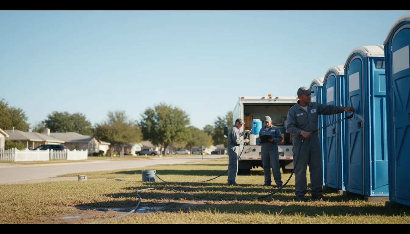 Long-Term Portable Toilet Rental in Sargent, GA near me